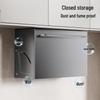 Punch-Free Wall-Mount Kitchen Seasoning and Storage Rack