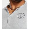 Gymshark Legacy Henley Light Grey Marl A5a3c Gbfg