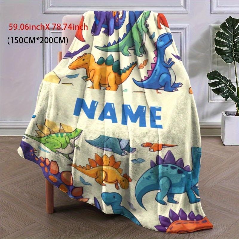 Personalized Dinosaur Blanket: Cute And Warm, Suitable For All Seasons