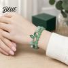 Elastic Bead Bracelet Natural Stone Butterfly for Women Healing Beaded