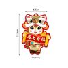 Wooden Magnetic Doorbell Minimalist Brass Chime Natural Wood Frame Entry Alert for Modern Home Interior Use