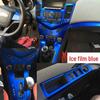 09-15 Classic Chevrolet Cruze Interior Center Console Carbon Fiber Sticker