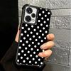Polka Dots Art Fashion Desgin Plating Phone Case For Xiaomi Redmi Note 14 15 Pro Plus 13 12 11 11S 11T 10 9S 9 5G Anti-Fall Aira