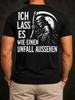 I'll Make It Look Like An Accident Grim Reaper Scythe Moon Horror Bold Graphic Mes Unisex All Unisex All T-Shirt