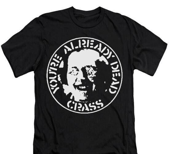 Crass - You're already dead T-Shirt, Rock Punk Gothic Unisex tee