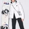 FILA Fusion Sports Loose Thick Warm Down Jacket Winter Women outerwear White T51W111910AWT