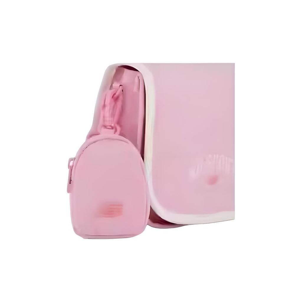 New Balance Fashionable Travel Flap Open Fabric Crossbody Waist Bag Kids bags Pink 8PE2E013-PK