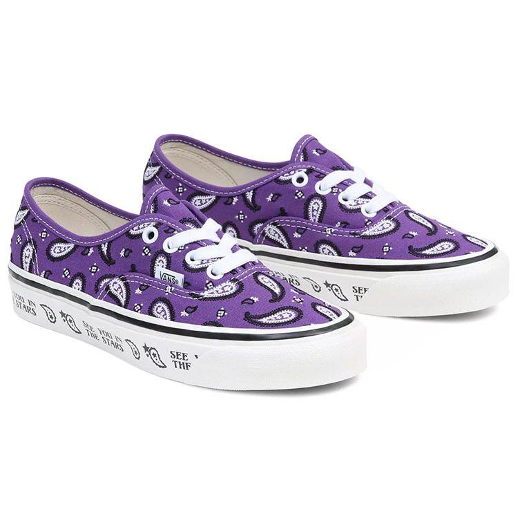 Our Legends x Vans Authentic 44 DX Mongoose - Purple Paisley Unisex Sneakers Cosmic-Rodeo-Purple VN0A7Q5CPRP