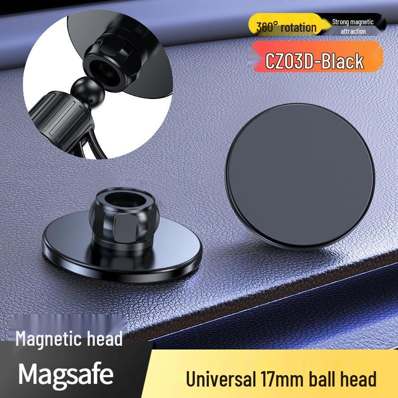 „2024 MagSafe N52 Magnetringadapter mit 17-mm-Kugelkopf-Autohalterung“