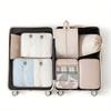 7Pcs Travel Essential Storage Bag Set,Beach Vacation Essentials Accessories,Suitcase Organizer Bags for Luggage
