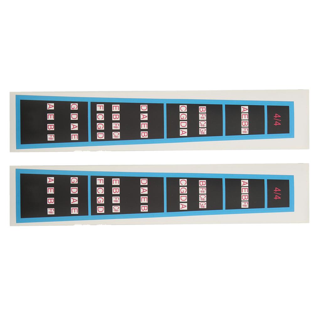 2Pcs Violin Stickers Fingerboard Marker PVC Music Instrument Accessories for Fiddle 4 4