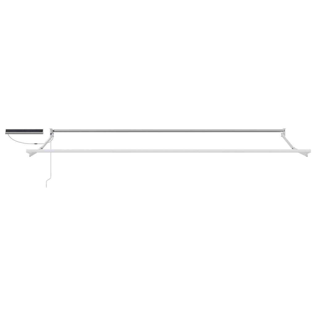 Electric Retractable Awning Blue Orange White 4 X 3 M