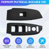 A58X-1Pair Front Door Window Glass Lift Switch Bezel Trim Panel- For Honda Accord 2018- 83592-TVE-H01ZA 83542-TVE-H01ZA