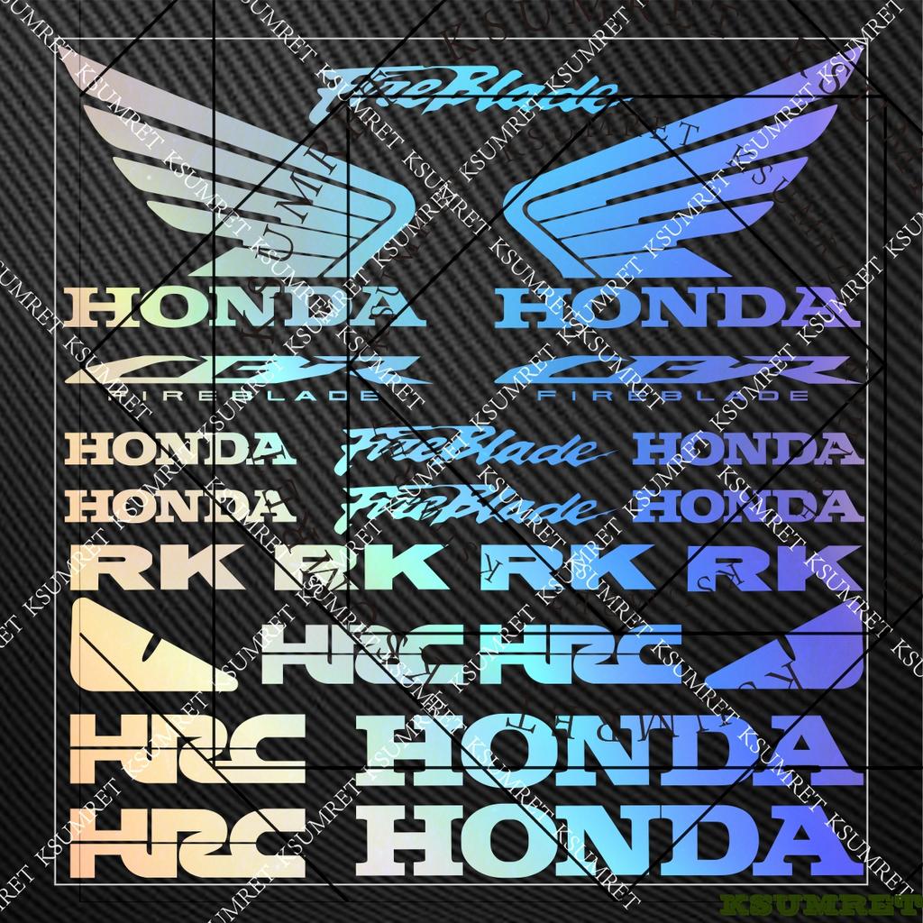 sdsh3 For Honda Fireblade Stickers Motorcycle Sticker Decal Helmet Logo Decals