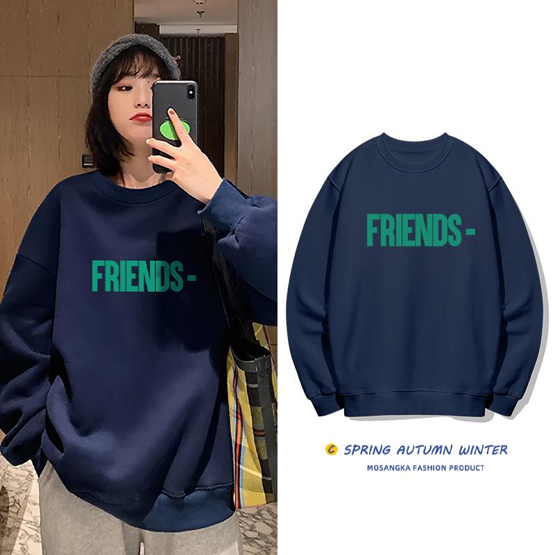 

Женский свитер с круглым вырезом и длинным рукавом больших размеров