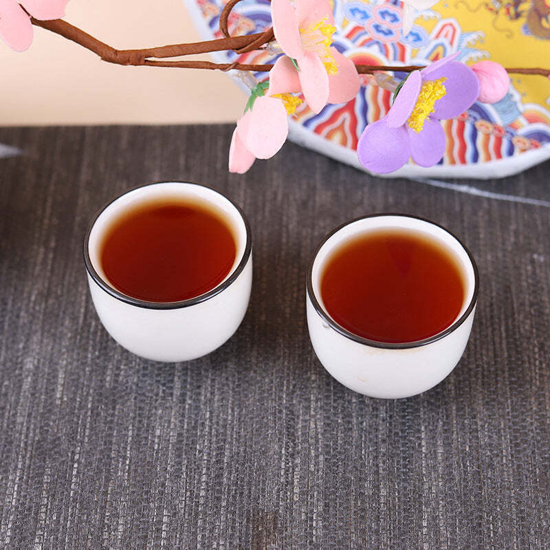 357g Yunnan Pu'er Ripe Tea Banzhang Golden Bud Pu-erh Tea Cake Chinese Puerh Tea