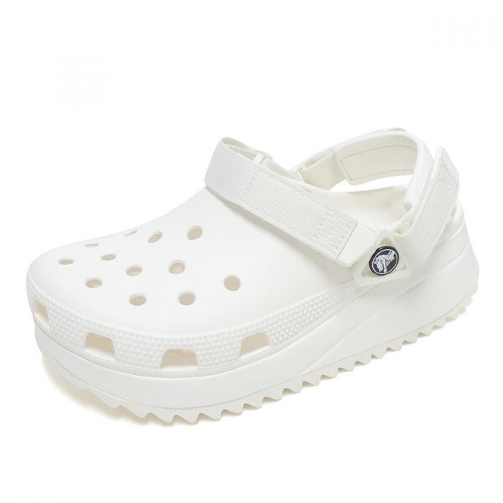 

Crocs Classic Hiker Platform Public Slippers White 206772 143