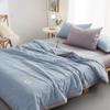 New Solid Color Cotton Summer Quilt Soft and Comfortable Adult Air Conditioner Student Dormitory Single Thin Quilt