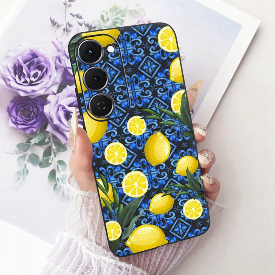 Case For Tecno Spark 40 Pro 40Pro+ 4G Cover Fashion Flower Phone Case Slim Black Silicone Soft Cover For Tecno Spark40 40C Shell