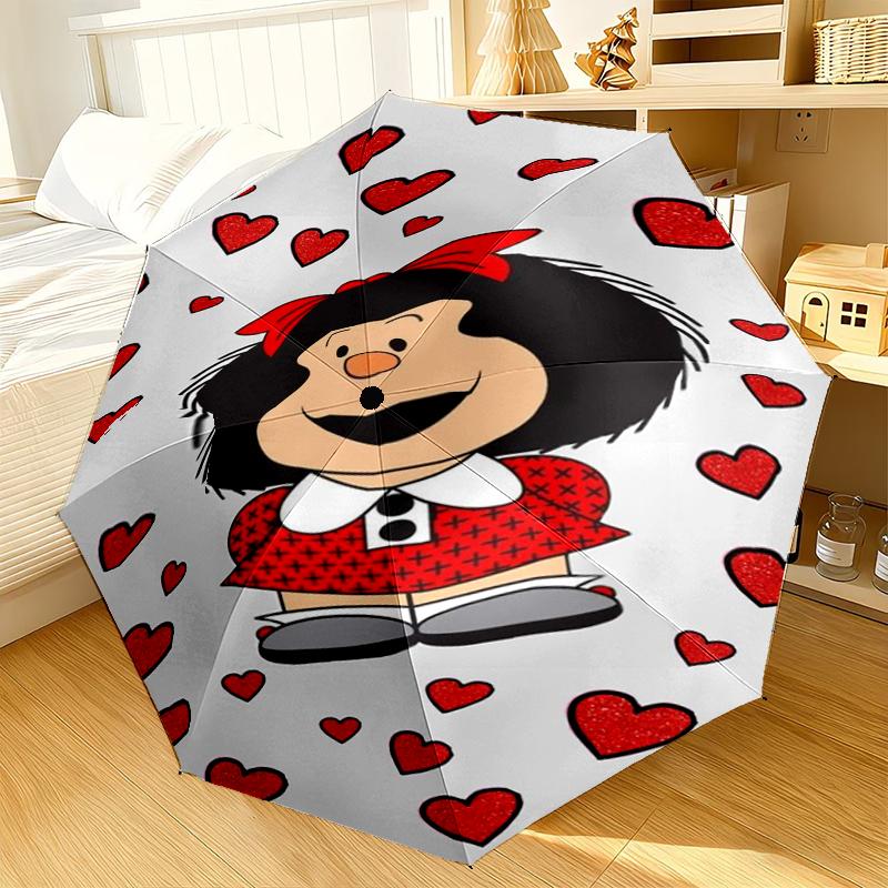 

Colorful Mafa-lda Portrait Umbrella 8-Frame for Travel, camping, Casual Lightweight Portable Umbrella, Essential for every family Holidays Gift