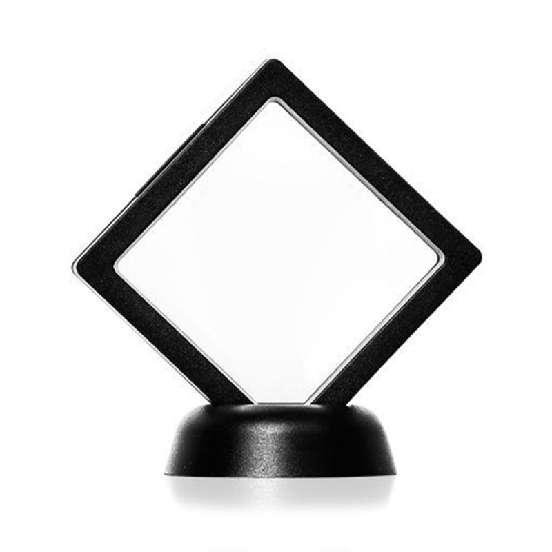 

Challenge Coin Display Stand 3D Floating Transparent Phone for Case Jewelry Eximen Military Medal Stand Stand Frame A