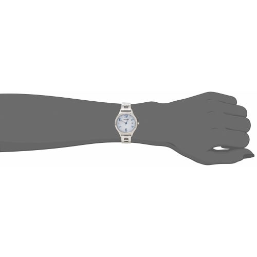 Citizen Watch Wiccan Solar Tech Radio Watch Happy Diary Simple Adjust KS1-210-91 Women's Silver