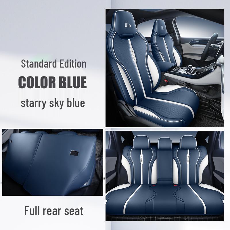 CKX Sports Leather Seat Cushion for BYD Qin PLUS - All-Season Cover