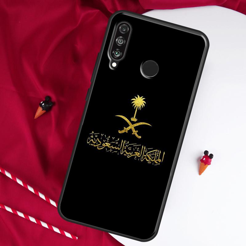 Saudi Arabia Flag For Huawei Nova 9 SE 10 5T Y90 Y70 Y60 Y61 Y91 Y72 12i 12s 11i P60 Pro P20 P30 P40 Lite Case