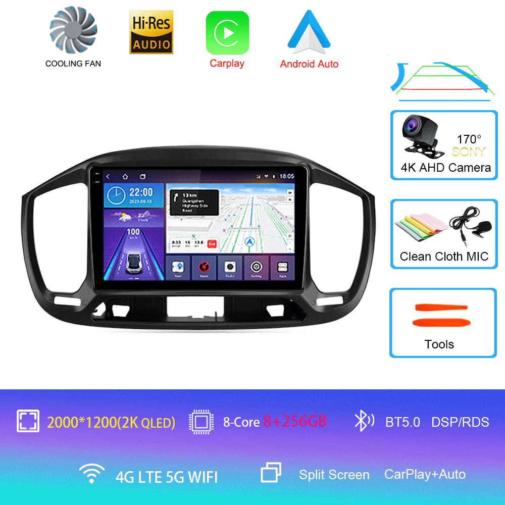 For Fiat Uno 2014 2015 2016 2017 2018 2019 2020 Car Radio Android 14 Carplay Auto GPS Multimedia Player Stereo Video WIFI+4G DSP