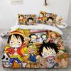 Anime One Piece Bedding Set Boys Girls Bedroom Decor Twin Full Queen King Size Cosplay Duvet Cover Pillowcases Gifts