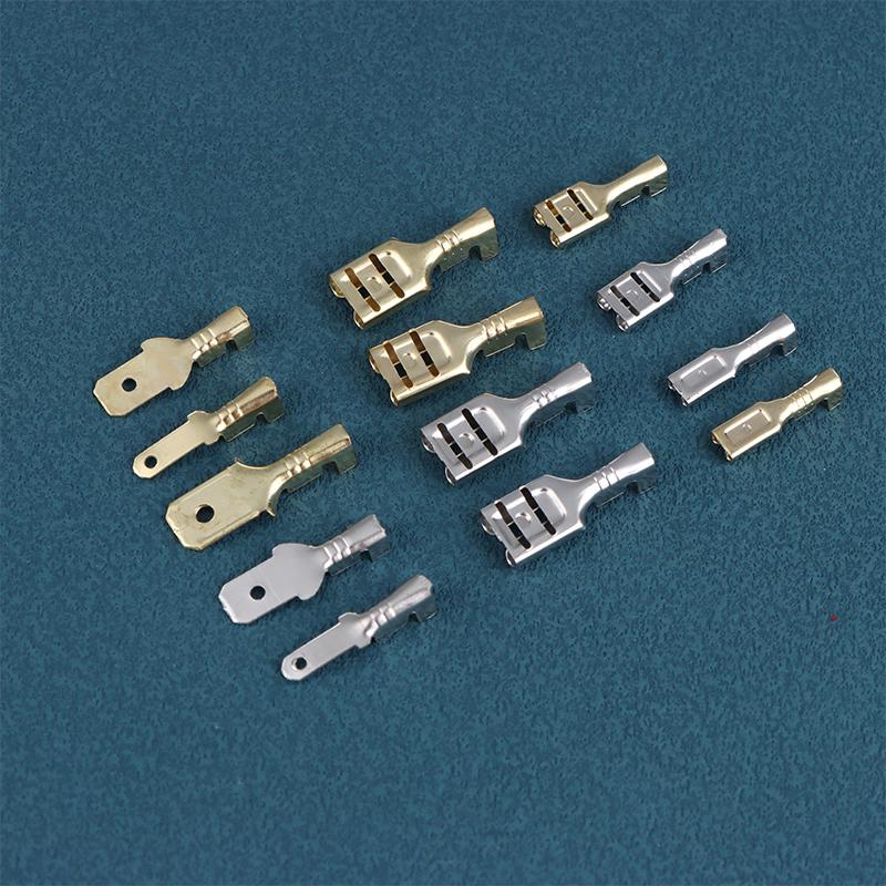 120/270/315Pcs 2.8/4.8/6.3Mm Spade Crimp Terminals Male Female Wire Connector Electrical Terminals Assorted Kit