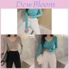 Tshirt Women Spring Casual Vneck Oversize Slim Fit With Embroidery For Daily Wear