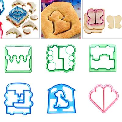 New Toast Bread Cutter Home Living Kitchen Baking Tool Children Kids Embossing Cutters Kids Breakfast Bento Mold Biscuit Useful Cute Multifunctional