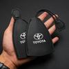 1Pcs Car Key Protection Shell Bag Car Key Case Cover Car Keychain For Toyota Avalon Mirai Avensis Prado Hilux VVT-I Corolla Sw4