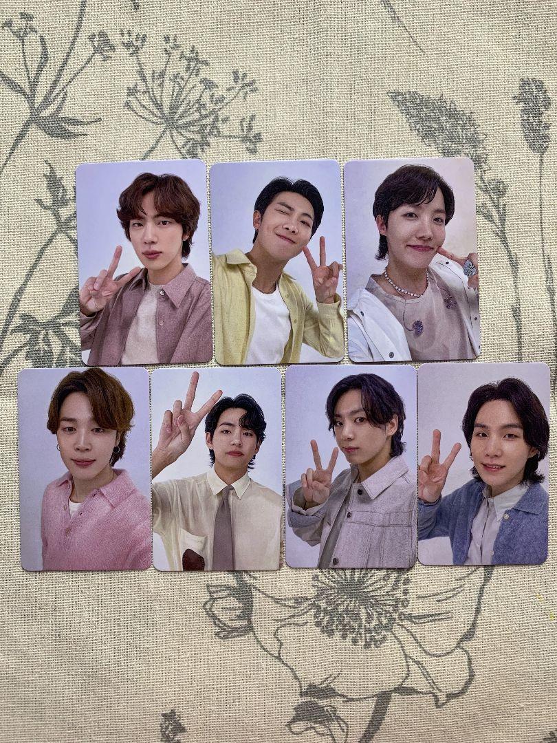 

[USED] BTS 2023 ARMY FESTA Lounge Bonus Trading Cards (7 Cards)