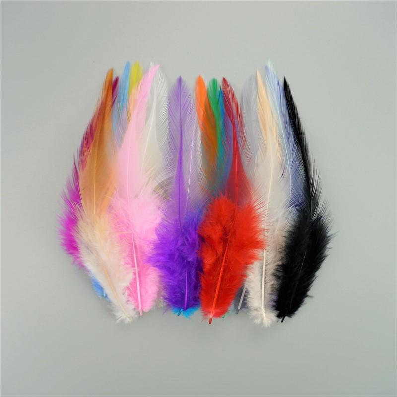 Colored Chicken Feathers 10-15Cm Natural Pheasant Plume For Needlework And Handicrafts Diy Dream Catcher Accessories