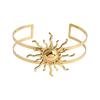 Sun Open Cuff Bangles Sunflower Open Cuff Armlet New Cuff Arm Ring  Women