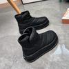 Fashion Hot Selling 2025 Winter New Women's Shoes Short Snow Boots Warm Cotton Shoes Plus Velvet Thick Soled Women's Boots Sneakers