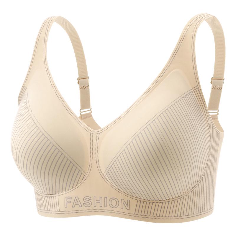 Seamless Wireless Push-Up Bra for Women and Girls: Adjustable, Comfortable, and Lightweight for Summer