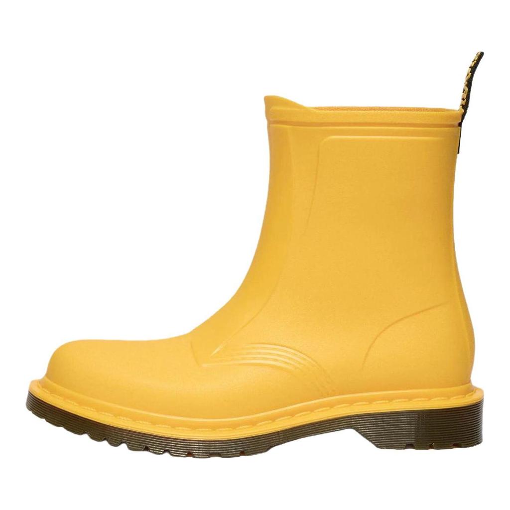 Dr. Martens 1460 PVC Waterproof Slip-On Comfortable Rain Boots Unisex boots Yellow 41250700