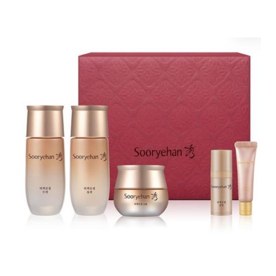 Sooryehan Bichaek Набор из 5 умных средств для ухода за кожей с женьшенем 5-Piece Smart Skincare Se