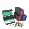 PU Leather Card Deck Storage Box Holds 200+ Trading Cards Magnetic Closure Game Card Holder for MTG TCG Commander Collector