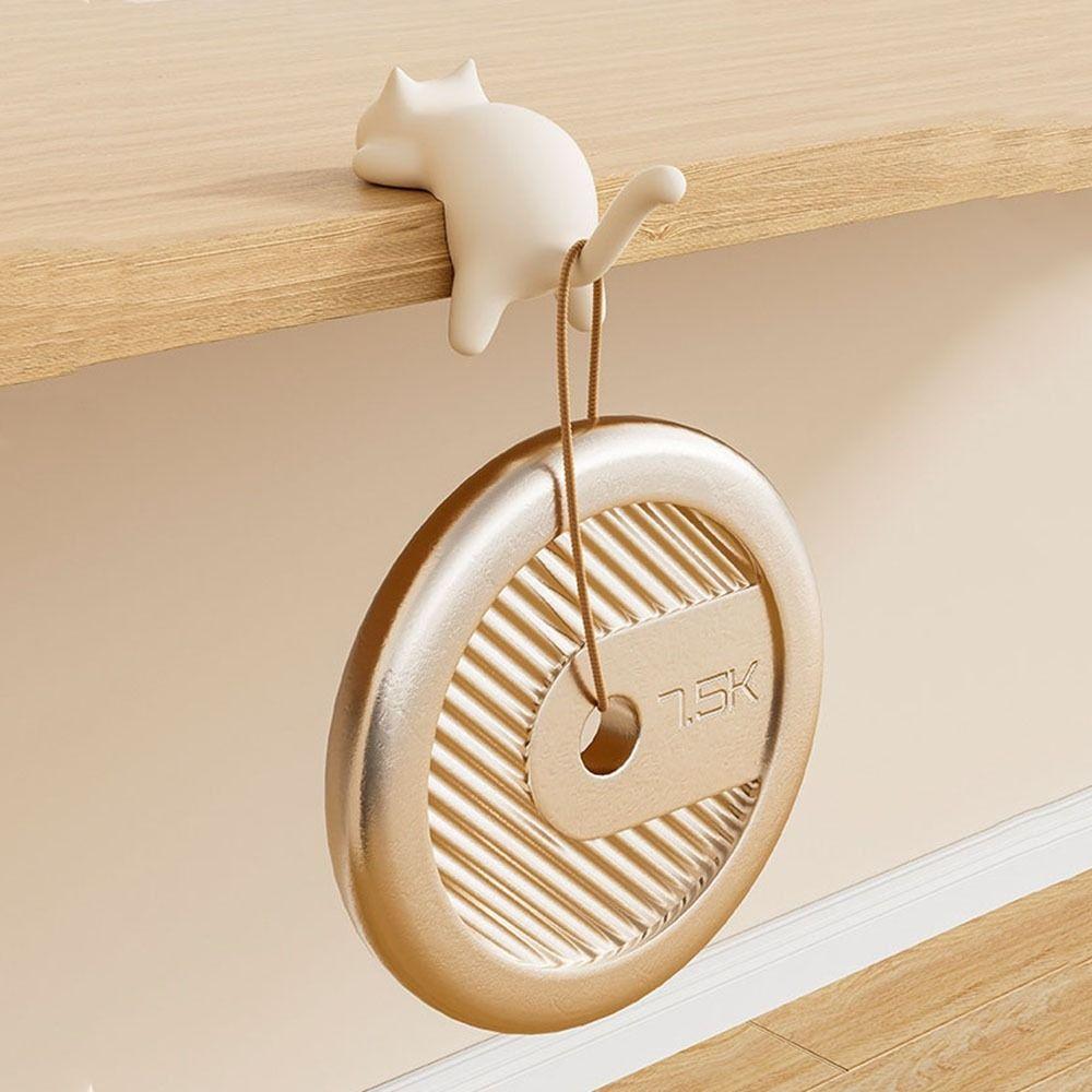 4Pcs Decorative Cat Table Hook Cute Travel Bag Holder Portable Desk Side Hooks  for Home