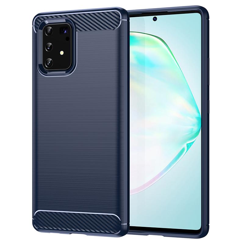 

Чехол-накладка для Samsung Galaxy S10 Lite Для Samsung S10 Lite Capas Бампер Противоударный Мягкий ТПУ чехол Для Samsung S10 Lite Fundas For S10 Lite синий
