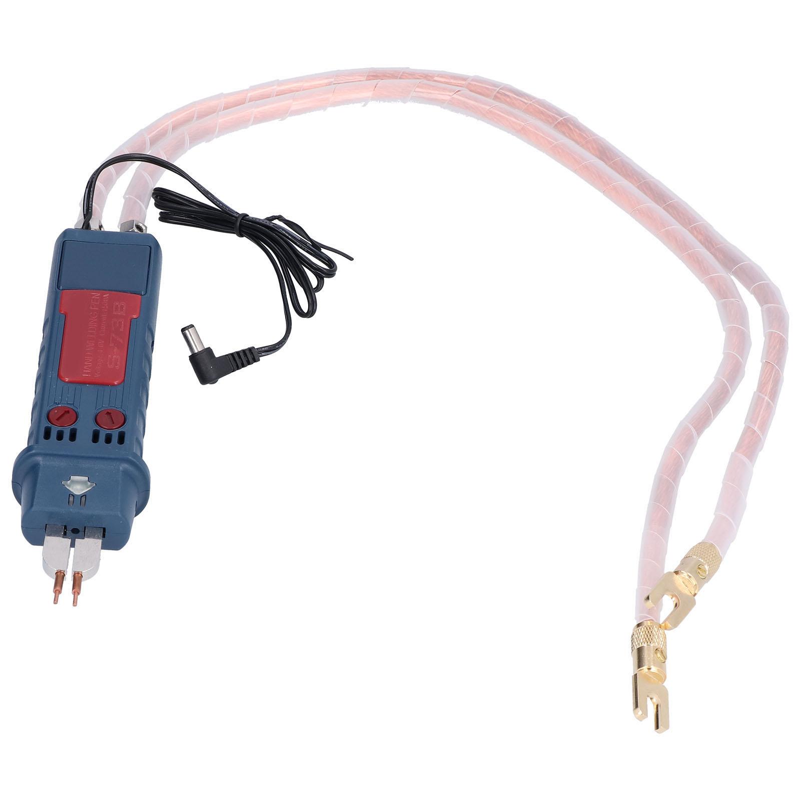 

Hand Welding Pen Integrated Spot Welder Tool with Trigger Switch Soldering Iron Kit 4 6V(73B Welding Pen (16 Square