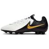 Fashion HG Hard Ground Cushioning Slip Resistant Abrasion Resistant Lightweight Soccer Shoes Men's Black White FJ2555-100