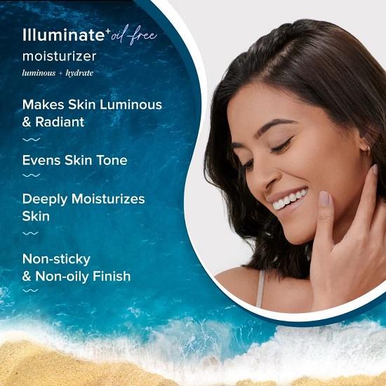 Aqualogica Illuminate+ Hydratační krém bez oleje s lesními plody a alfa arbutinem 200 g