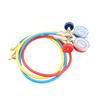 Refrigerant Manifold Gauge Air Conditioning Refrigerant Charging Hoses with Gauge for R12 R22 R404A R134A