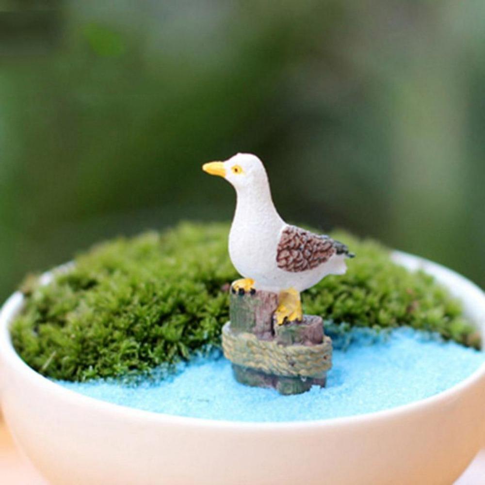 Мини-животные 3 фигурки Маленькая утка Птица Фея Сад Миниатюрный ландшафт Террариум — фото 9