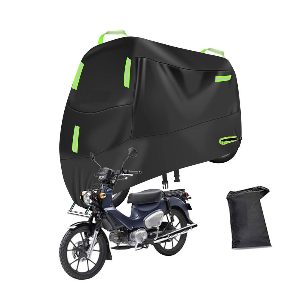 Motorcycle Cover 300D Thick Motorcycle Cover Heat Resistant Fit for Honda Cross Cab 110